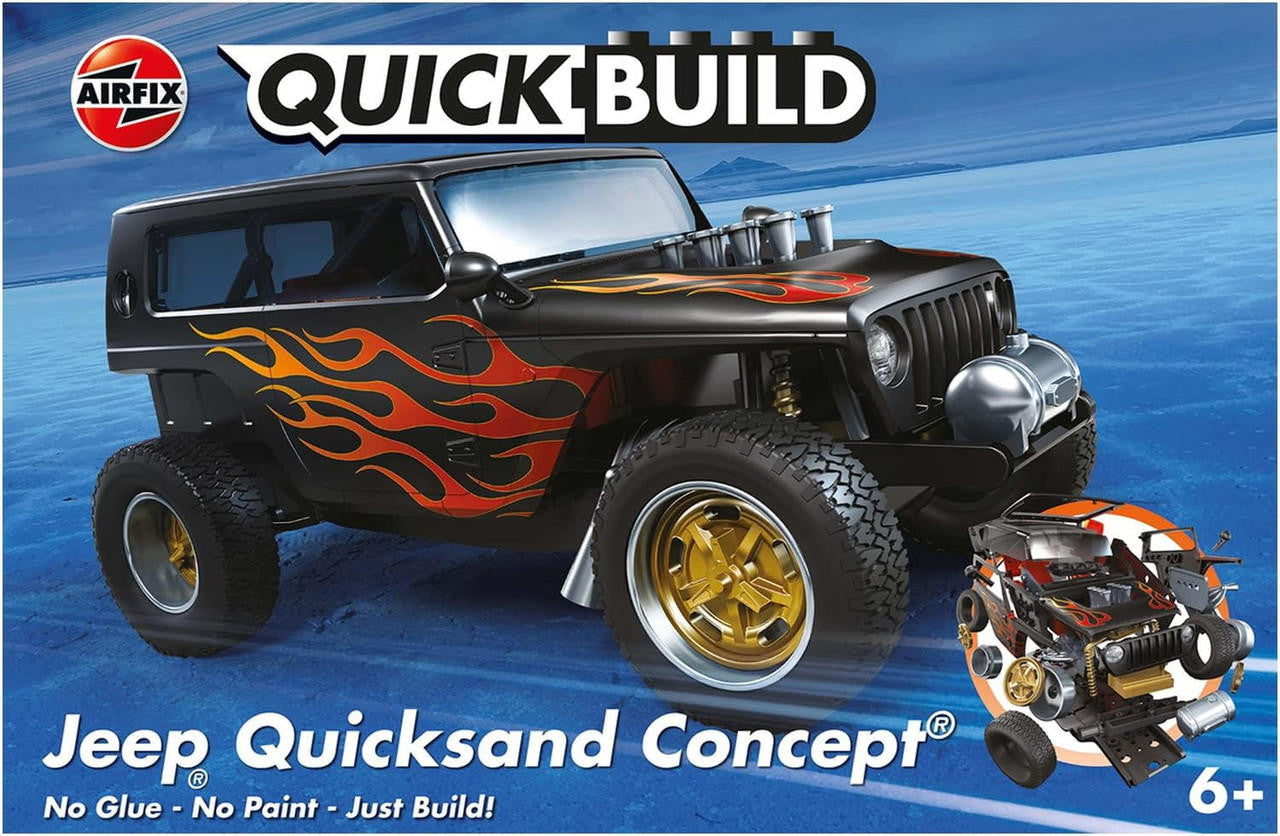 Airfix Jeep Quicksand Quickbuild J6038